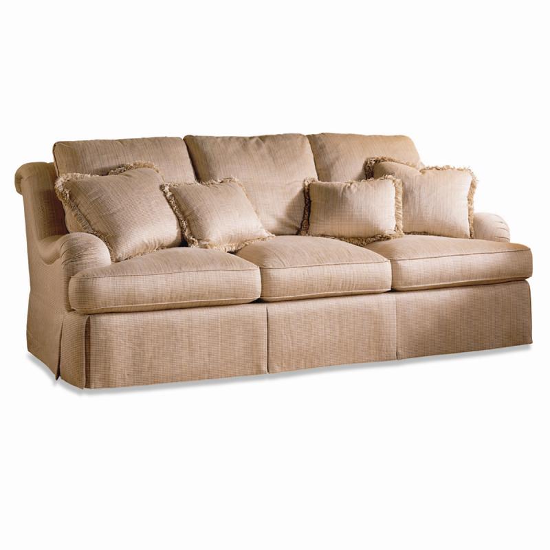 Traditional sofas online with skirts
